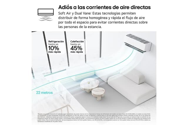 Thumbnail 5 de LG Dualcool AI Air S 9000 BTU