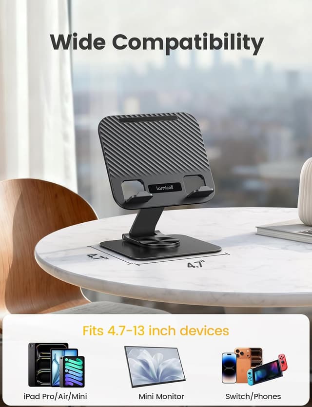 Thumbnail 5 de Lamicall Tablet Stand Holder 360° rotatable
