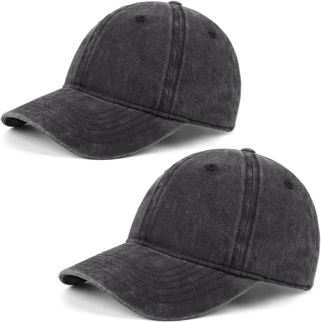 Thumbnail 6 de Zylioo Grande casquette homme XL/XXL vintage (60 à 65 cm) en coton, visière sport 7–9 cm