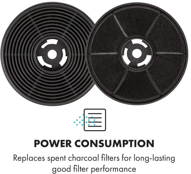 Detalle de Klarstein Filtros de Carbón Activo para Campana Extractora 🛠