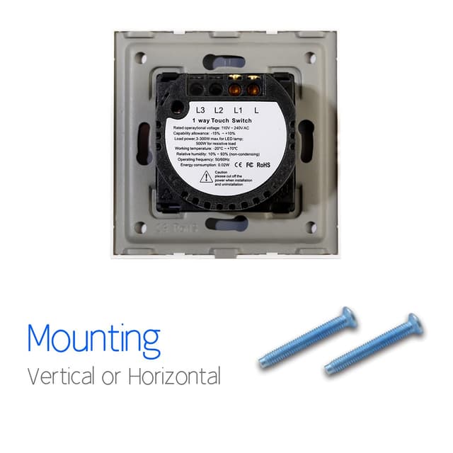 Thumbnail 6 de CNBINGO Touch Light Switch 500W, grey