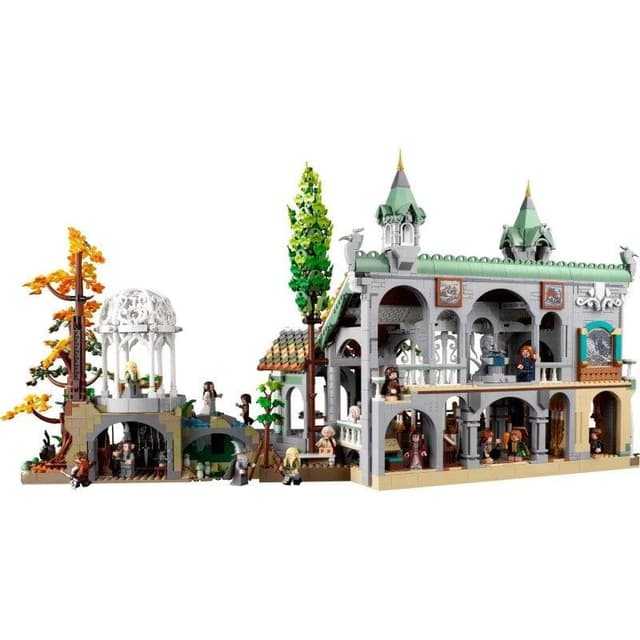 Detalle 2 de LEGO Icons 10316 Rivendell, 6.167 piezas 🧩