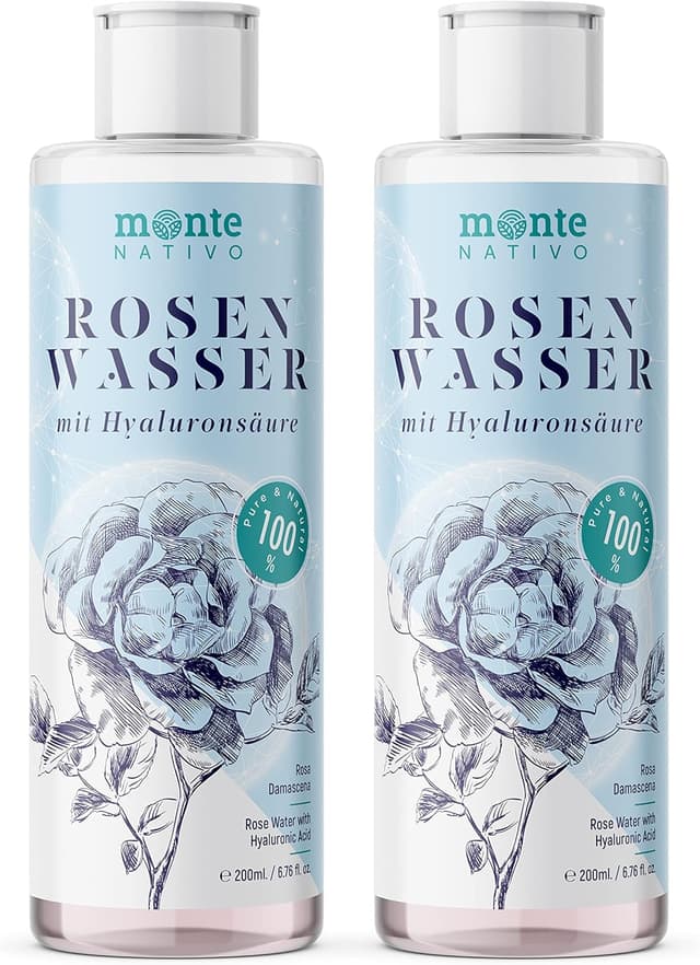 Imagen de Monte Nativo Rosenwasser Hyaluron 400ml 🌺 en OfertitasTOP