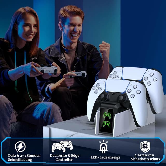 Thumbnail 6 de PS5 Controller Ladestation 3 Stunden