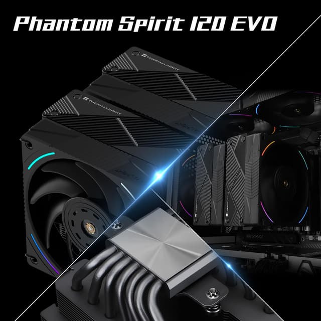 Thumbnail 1 de Thermalright Phantom Spirit 120 EVO 157mm CPU-Luftkühler