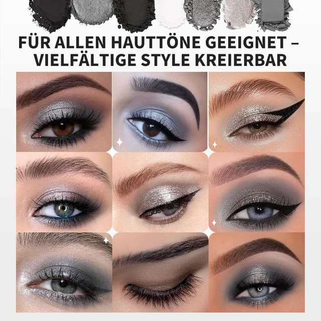 Detalle 2 de Docolor Lidschatten Palette 9 Farben 🎨