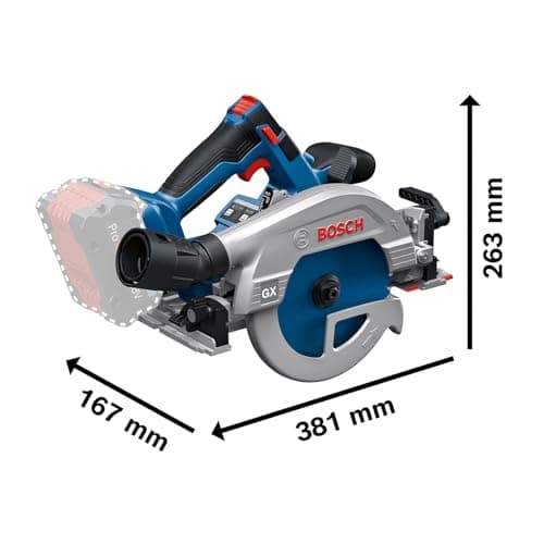 Detalle 1 de Bosch Professional GKS 18V-57-2 GX sierra circular 18 V 🛠