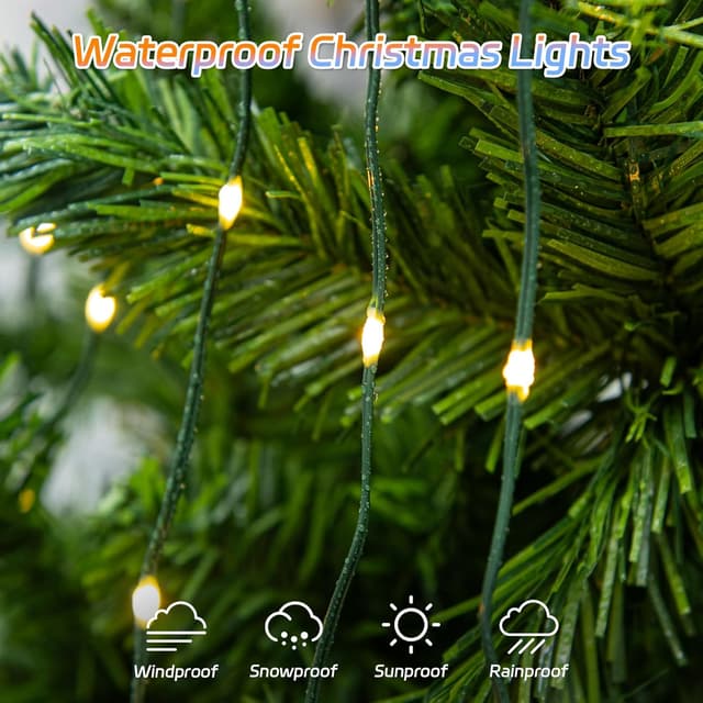Detalle 2 de Dalugo Christmas tree lights 480 LED