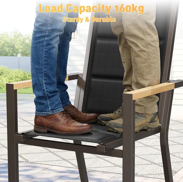 Thumbnail 6 de JUMMICO Sedia da esterno texlin 160 kg