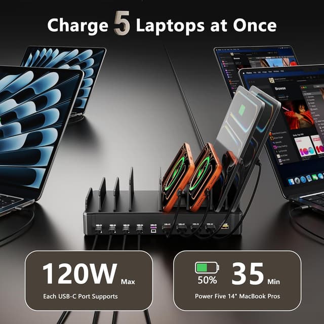 Thumbnail 4 de Zobirez 750W Multi-Device Charger