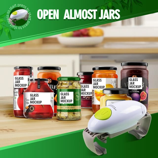 Thumbnail 1 de YUET Abridor de tarros eléctrico