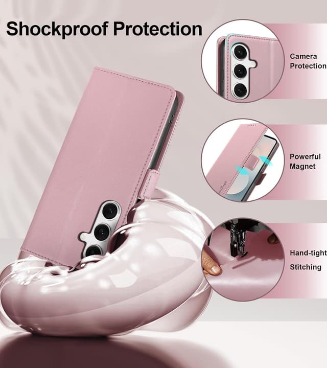 Detalle 1 de Yunubeyii Galaxy S25 FE wallet case