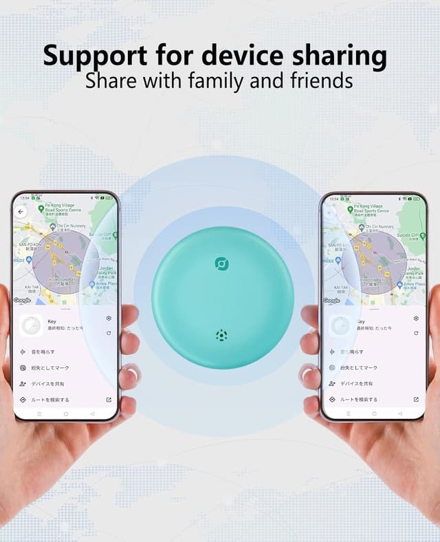 Detalle de HDCORBETTS Android Tracker Smart Tracker (2026) for Google Find My Device network – blue