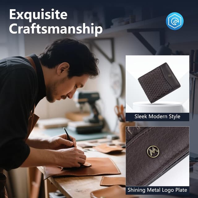 Thumbnail 4 de Geila Cartera minimalista RFID