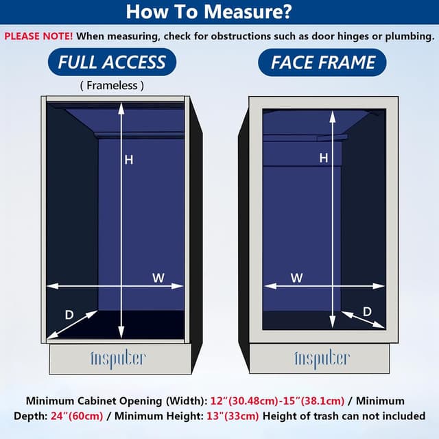 Thumbnail 2 de Insputer Under Cabinet Pull Out Trash Can