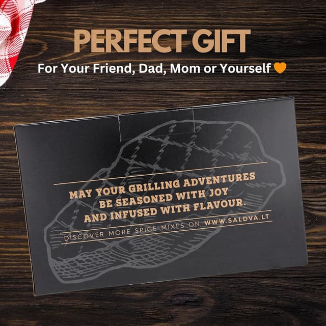 Detalle de Premium BBQ Gewürzset Packung mit 3 🌶