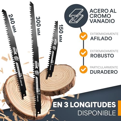 Thumbnail 3 de BAURIX Lame de scie sabre SHARK 300 mm ⚙