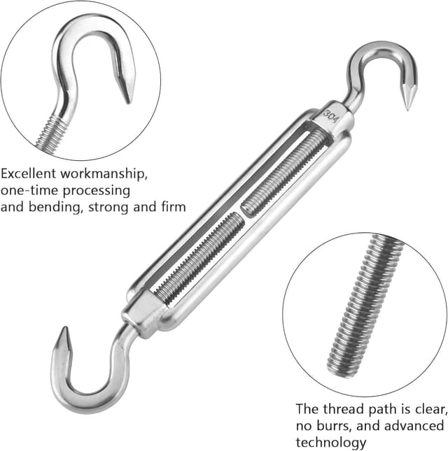 Thumbnail 6 de Kit de fixation M6 voile d'ombrage đź›