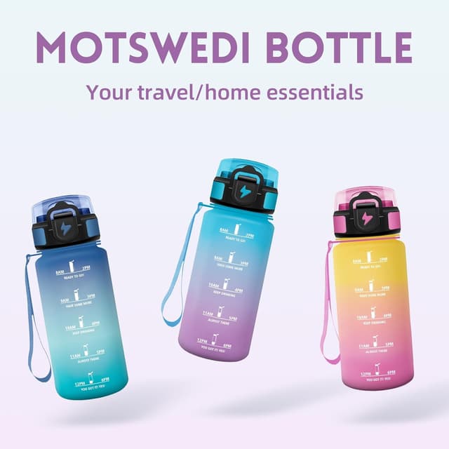Thumbnail 4 de Motswedi Borraccia Bambini 500ml con cannuccia 💧