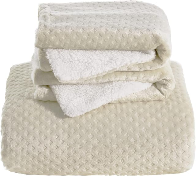 Thumbnail 6 de BEDSURE Flauschige Bettwäsche 155x220 Grau