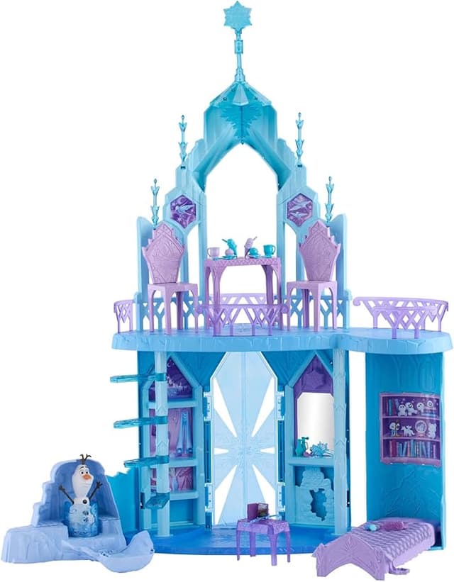 Detalle 2 de Mattel Disney Frozen Palacio de hielo Elsa 76 cm