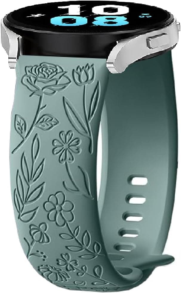 Detalle de FYISWHO Silicone Watch Strap (20mm) for Samsung Galaxy Watch 7/6 Classic/Watch FE and more