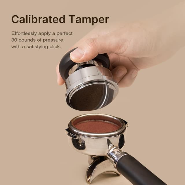Thumbnail 6 de TIMEMORE Espresso Tamper-Set 58,4 mm mit WDT-Werkzeug, selbstnivellierendem Tamper und Gravity-Distributor