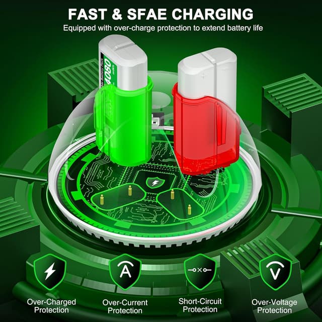 Detalle 2 de 4080mWh Akku für Xbox Controller 12 Std. ⌨