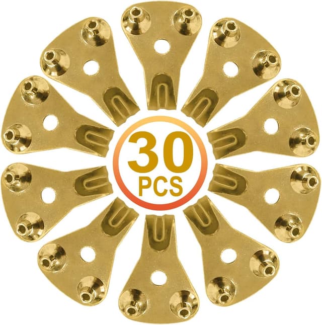 Thumbnail 1 de 30PCS Picture Hooks 50 lbs capacity 🖼