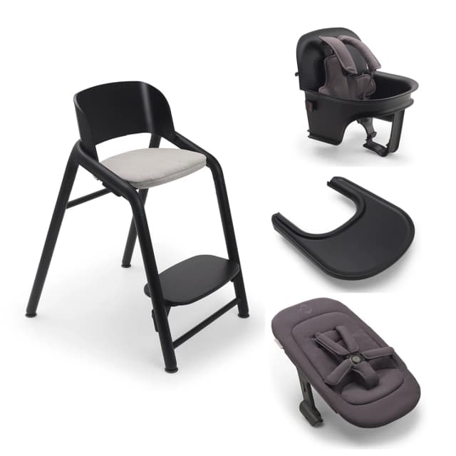 Detalle de Bugaboo Giraffe Pack completo Trona negro