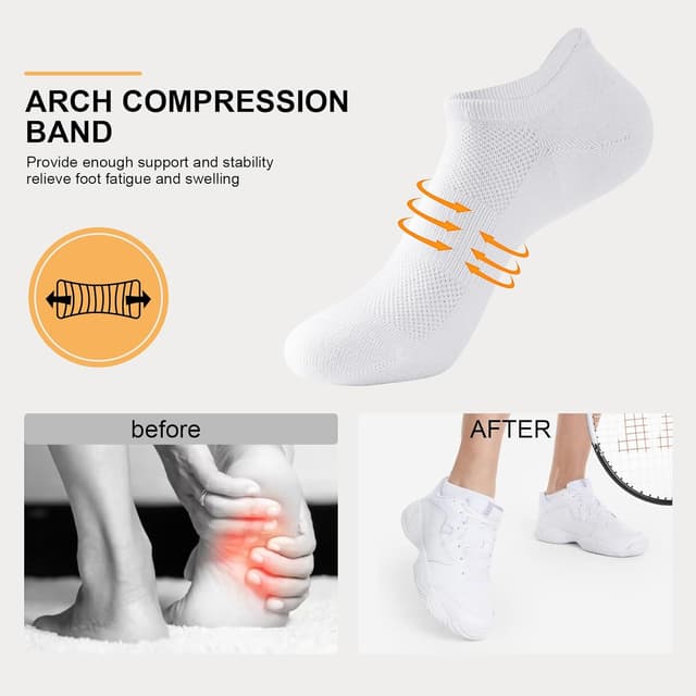 Detalle de Niofind calzini donna corti 6 paia