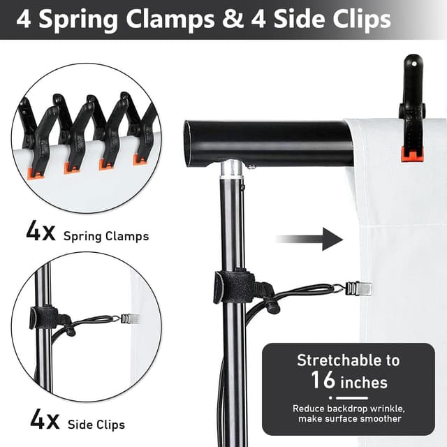 Thumbnail 4 de YZNT 2x3m White Backdrop