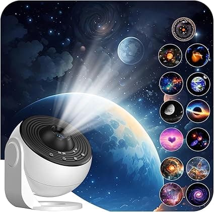 Imagen de Proyector de Estrellas Galaxias Real 360° LED en OfertitasTOP
