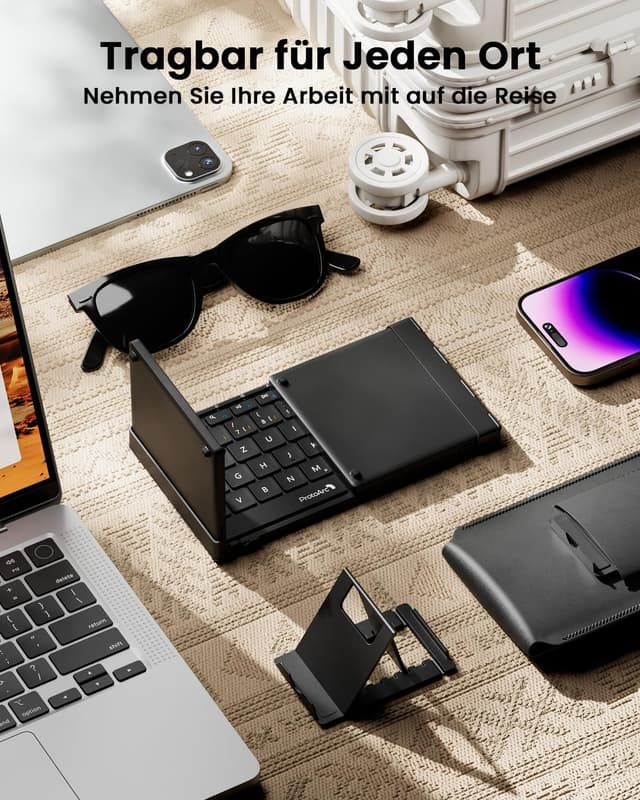 Detalle 1 de ProtoArc XK01 TP Bluetooth Tastatur mit Trackpad