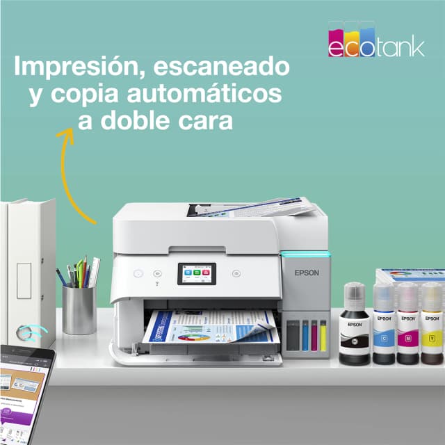 Thumbnail 4 de Epson ET-4956 impresora multifunción Wi‑Fi ADF Fax