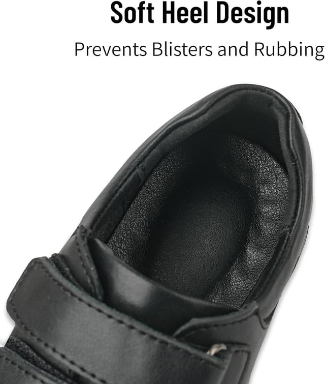 Detalle de Mioceko Kids School Shoes Comfortable Trainers with Hook and Loop Fit