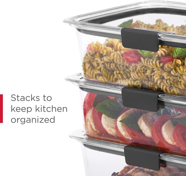 Thumbnail 5 de Rubbermaid Brilliance 24-piece food storage 🍱