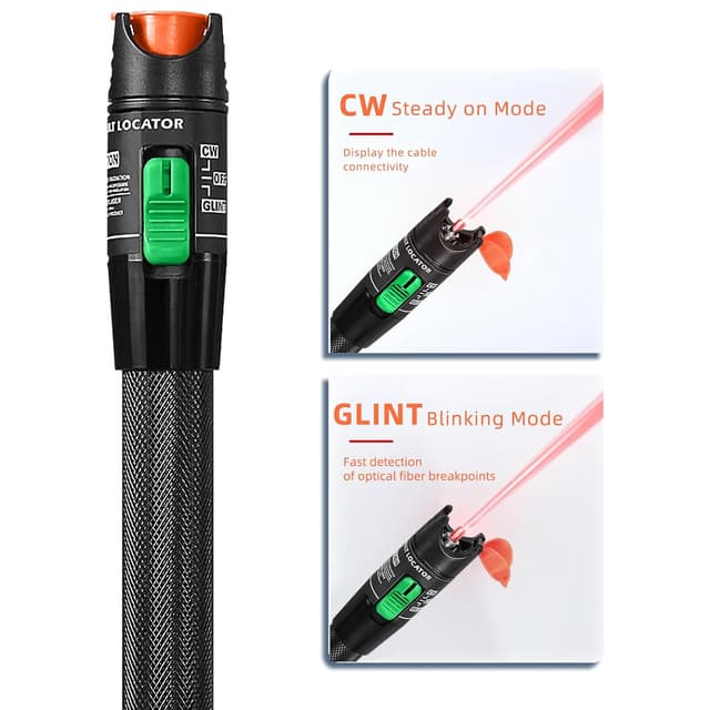 Thumbnail 4 de Localizzatore visivo guasti 30 mW per fibra ottica