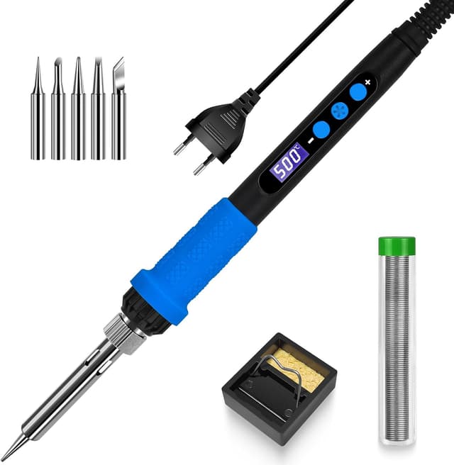 Detalle de Lötpistolen-Set mit 100 W LED-Display