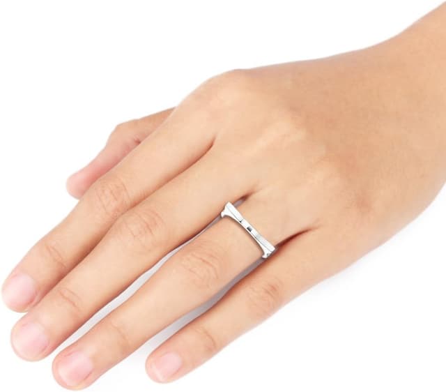 Detalle 2 de Elli Ring Damen Katzenohren 925 Silber