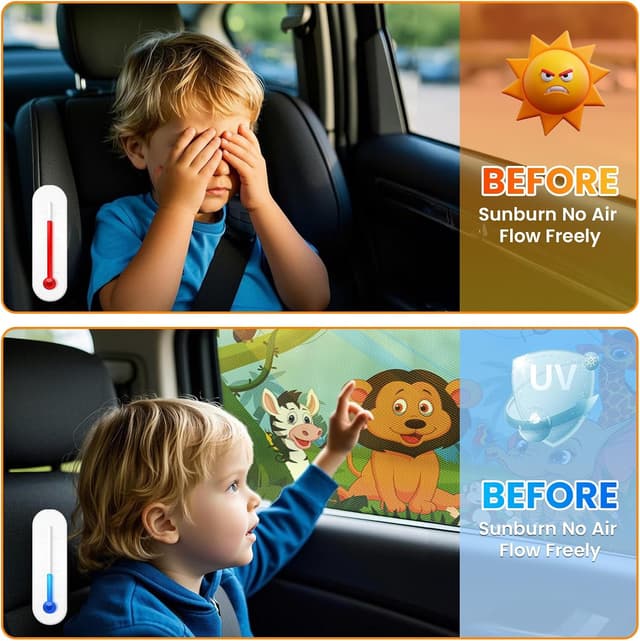 Thumbnail 4 de PEMOTech Sonnenschutz Auto Baby 2er Set