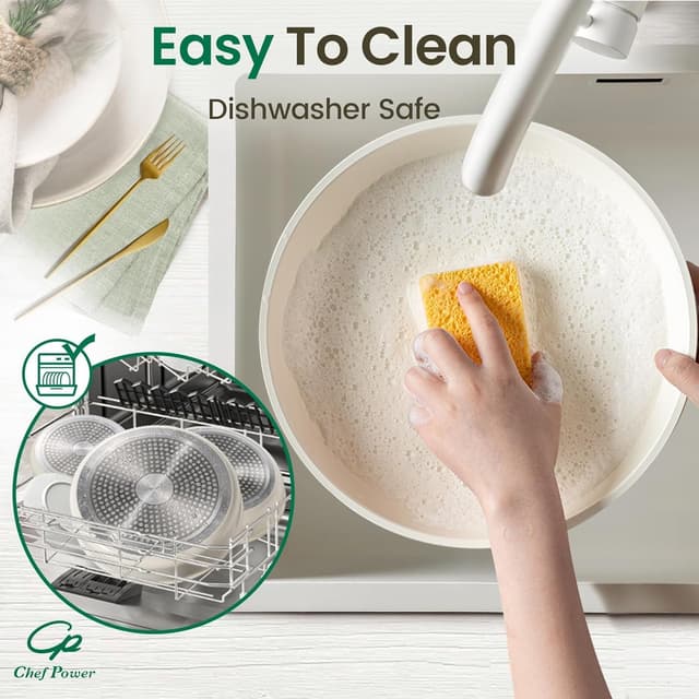 Thumbnail 4 de Chef Power Ceramic Cookware Set, 19-Pc ⚙