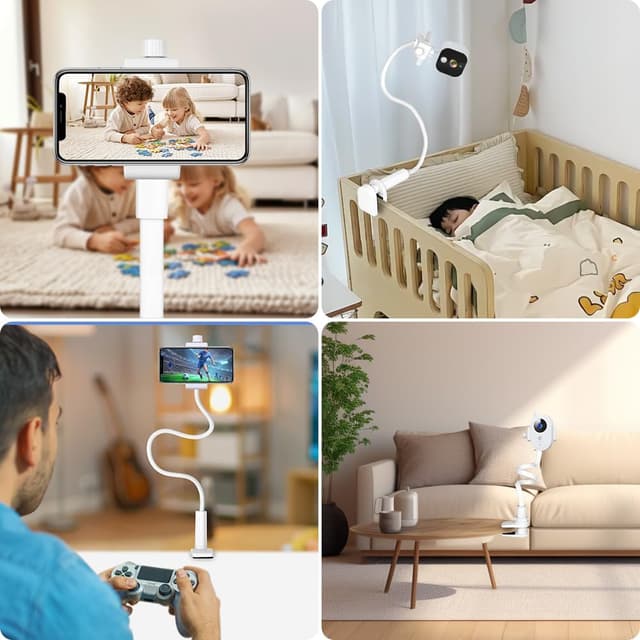 Thumbnail 6 de OFFCUP Support de Caméra Bébé flexible 80 cm, universel et pliable (sans perçage)