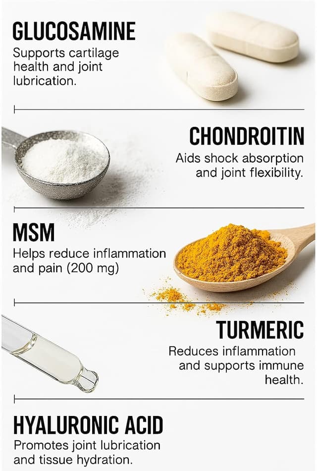 Detalle de Dr. Flex Complexe Articulaire & Osseux pour chiens – 110 gélules, glucosamine, chondroïtine, MSM, curcuma & pipérine