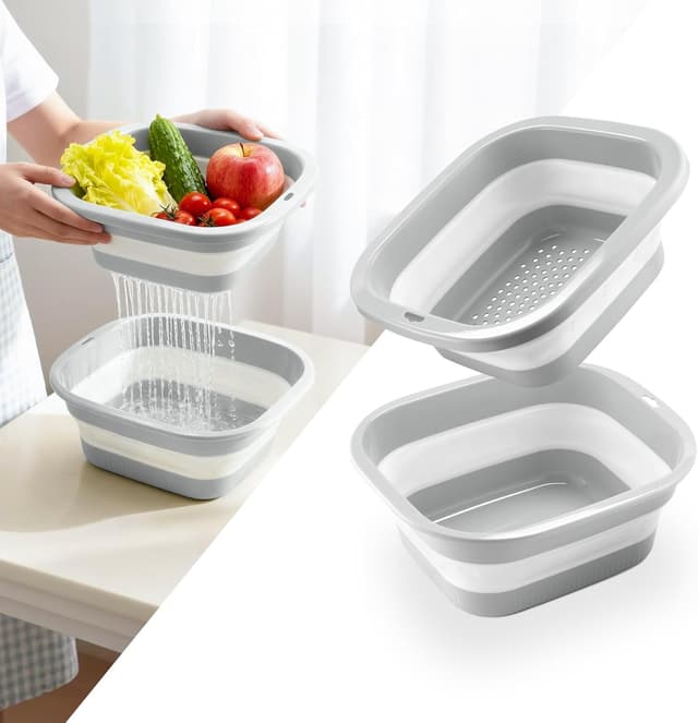 Imagen de SINGARO 1.5 Gal Collapsible Dish Basin en OfertitasTOP