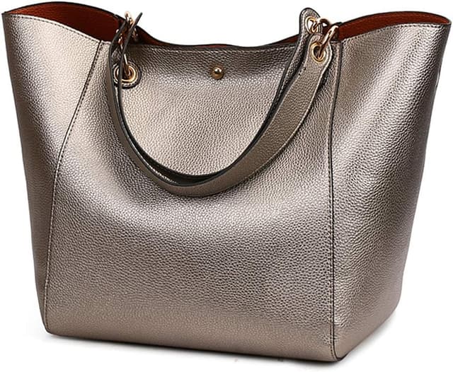 Thumbnail 6 de Pahajim Women’s Large Tote Bag in PU Leather (Waterproof) with Removable Strap & Inner Pouch