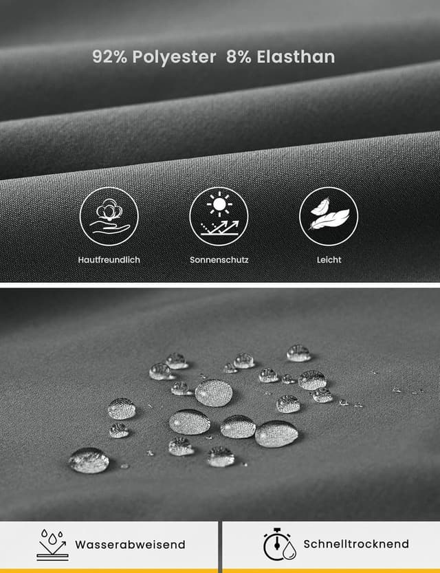 Detalle 2 de Kurze Sporthosen mit Stretch für Herren