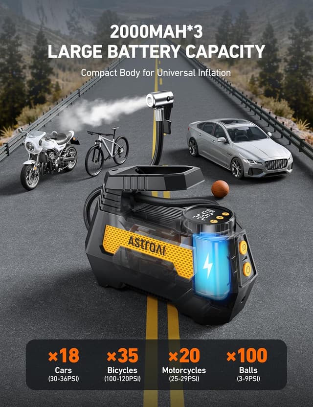 Thumbnail 5 de AstroAI H2 Pro Tire Inflator