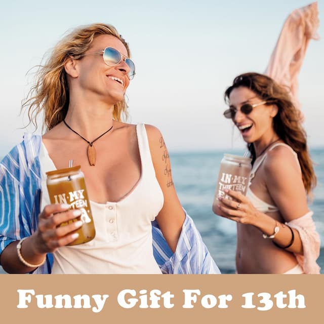 Thumbnail 6 de VivaJoy 13th Birthday Coke Cup travel mug gift for girls (personalised)