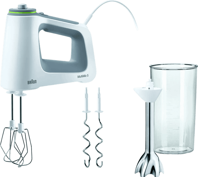 Detalle de Braun MultiMix 5 HM5107WH Weiß mit 750 W 🍴